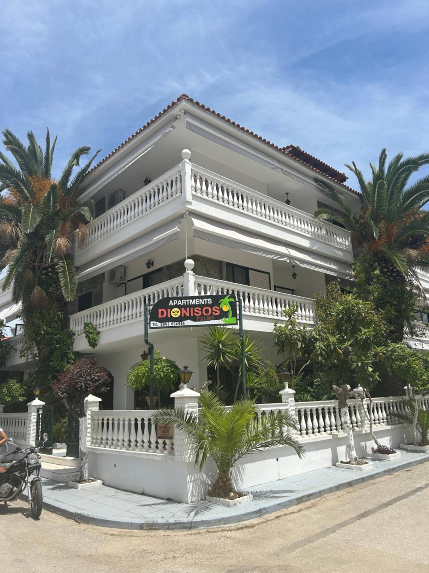 Dionisos Palms Apartments Паралия-Дионисиу Экстерьер фото